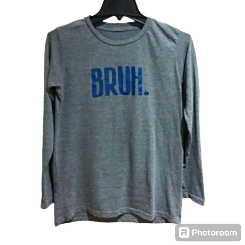 ⭐3/$15 Teen Boys BRUH. Long Sleeve
